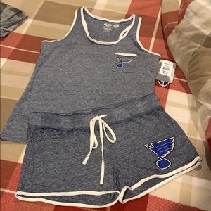 St. Louis Blues sleepwear, lounge, tank & shorts